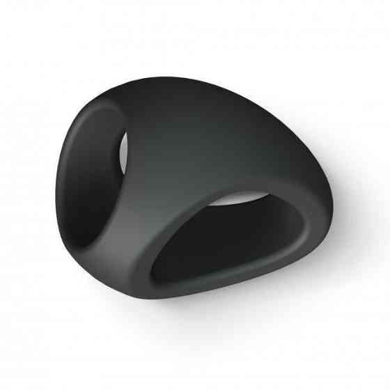 Эрекционное кольцо двойное Love To Love FLUX RING - BLACK ONYX Sex Aura Киев