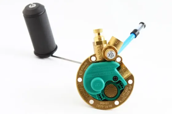 Мультиклапан ГБО для внутр. тор-го баллона H220мм 30° GreenGas с катушкой (пр-во Tomasettо) Винница