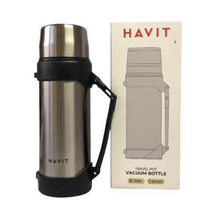 Термос 2100мл сірий Havit HV-TM002 Житомир