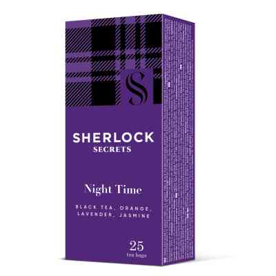 Чай Sherlock Secrets Night Time чорний 25х2 г (shs.01077) Вінниця