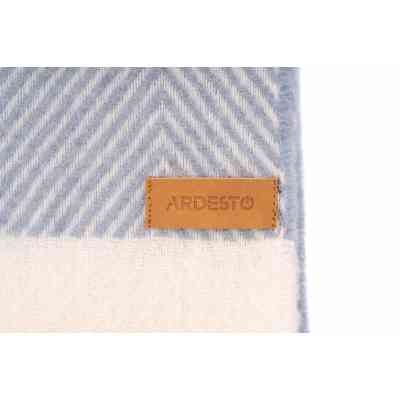 Плед Ardesto Leonardo Bianco 140x200 см, блакитний (ART0503LB) Вінниця