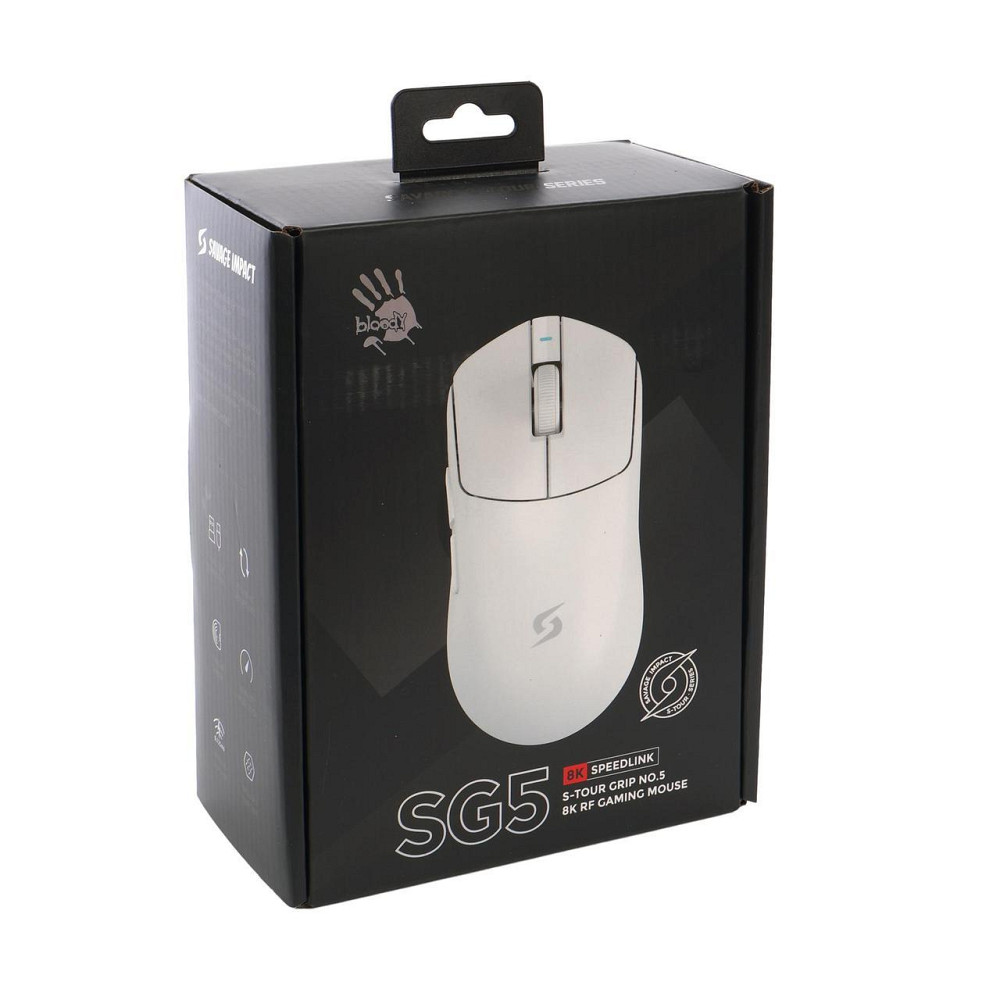 Миша бездротова Bloody SG5 White ( 20507 ) Харьков - изображение 9