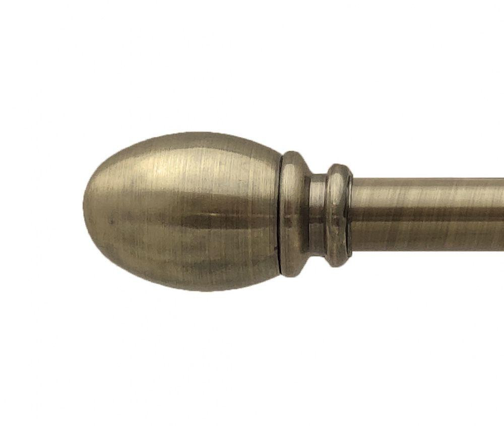 Карниз Orvit Белуно металевий однорядний техно гладка труба кільце металеве Антик 25 мм 160 см (00-00025824) Львов - изображение 2