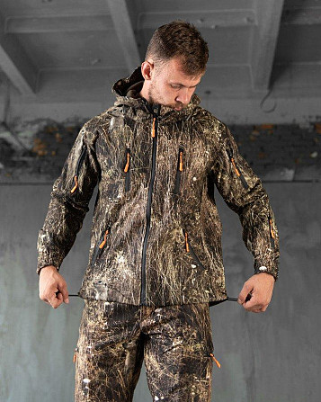 Тактический маскировочный костюм софтшел SoftShell sheet ВТ7905 Киев - изображение 15