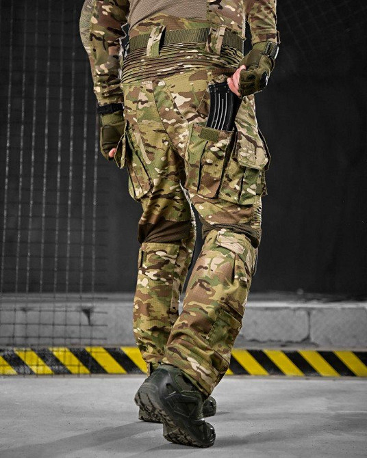 Летние штурмовые штаны с наколенниками мультикам Одесса - изображение 13