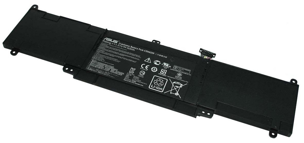 Аккумулятор для ноутбука Asus C31N1339 UX303 11.31V Black 4400mAh Orig Вінниця - фото 1