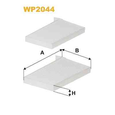 Фильтр салона Wixfiltron WP2044 Винница