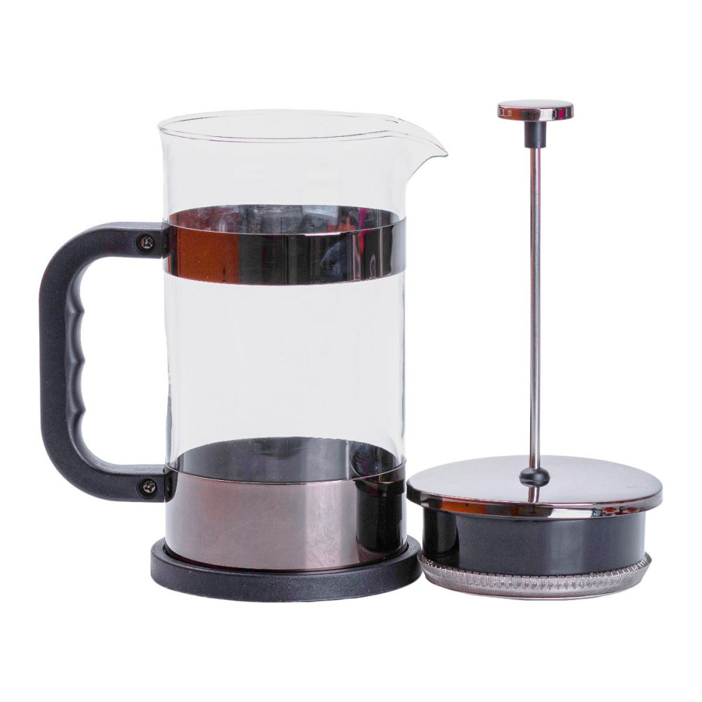 TS Kitchen Заварник для чаю 1 літр з френч пресу чорний HP33538B Киев - изображение 4