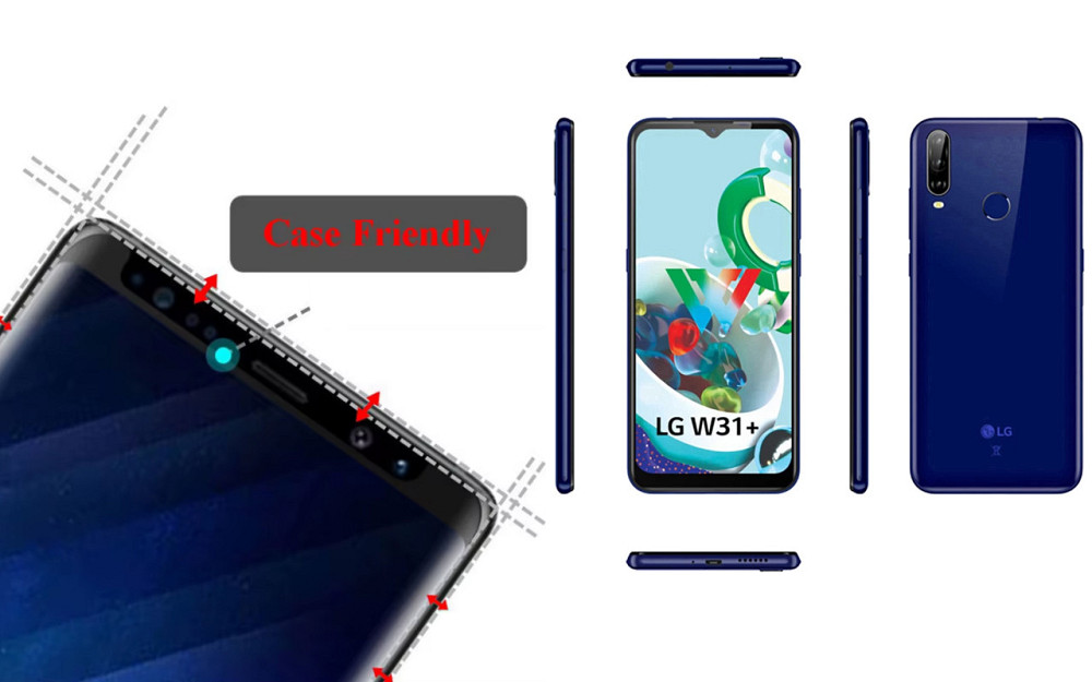 Захисне скло HyperGlass Pro для LG W31, LG W31 Plus – максимальна чутливість та захист Київ - фото 4