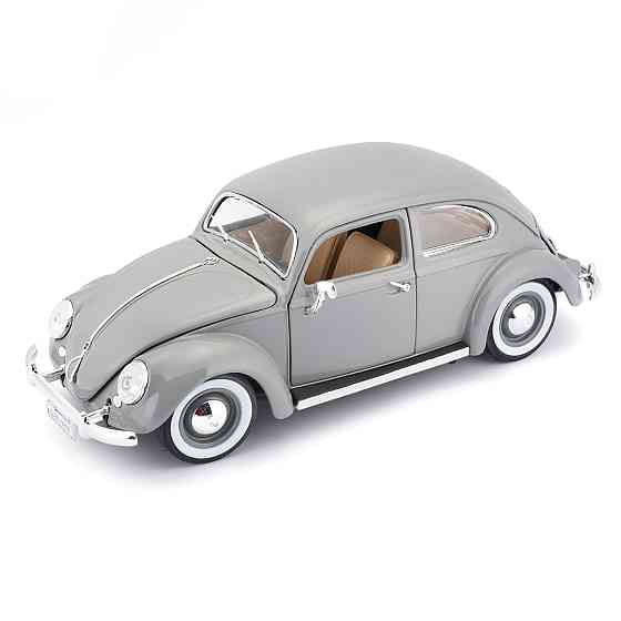 Автомодель - Volkswagen Käfer Beetle (1955) (сірий, 1:18) Дніпро