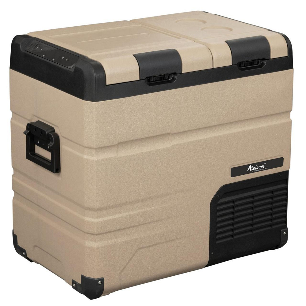 Компрессорный автохолодильник Alpicool TA55 (LG Compressor). Двухкамерный. До -20℃. Питание – 12, 24, 220 Киев - изображение 1