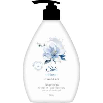 Гель для душа Shik Deluxe Pure & Care Silk Proteins 900 г (4823107607240) Винница