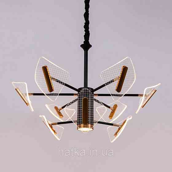 Люстра світлодіодна акрилова Sirius N 3718-6+3 (80W) Київ
