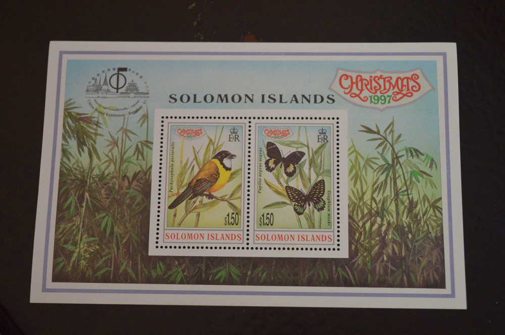 Соломон. Фауна. Блок. 2015 год (В-7) Полтава - изображение 1