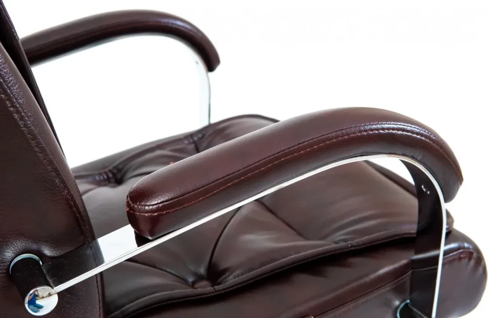 Офісне Крісло Керівника Richman Telavi Madras Bordo Хром М3 MultiBlock Бордовий Київ - фото 4