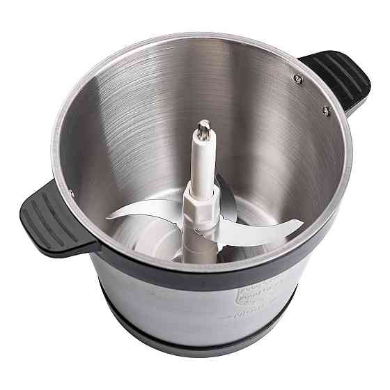 Чопер подрібнювач з чашею 3,5 літри м'ясорізка 4 леза нержавіюча сталь м'ясорубка Sokany SK-7028 Коломыя