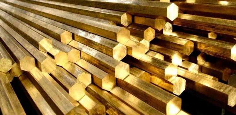 Шестигранник латунний 5,5 мм Київ - фото 1