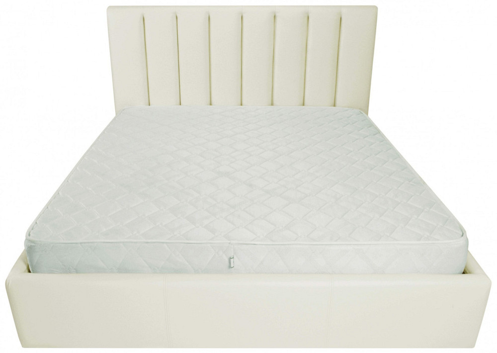 Ліжко Двоспальне Sanam Comfort 180 х 190 см Fly 2200 A1 З підйомним механізмом та нішою для білизни Білий Дніпро - фото 7