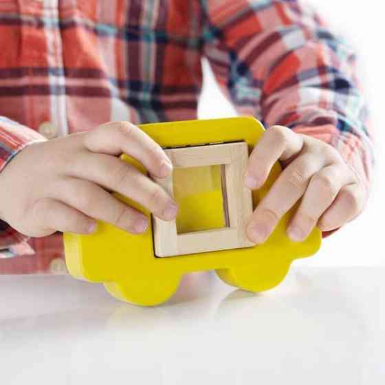 Дерев'яний сортер Guidecraft Manipulatives Транспорт (G6741) Харьков