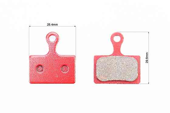 Гальмівні колодки Disk-brake (Shimano XTR, M615,666,675,785,985,988,6000,7000,8000,8020,9000,9020, R315,515,785, S700, RS785, CX75), червоні YL-1055 Киев