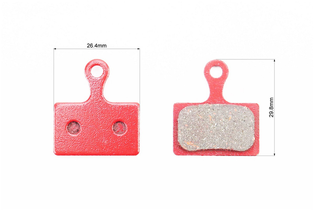 Гальмівні колодки Disk-brake (Shimano XTR, M615,666,675,785,985,988,6000,7000,8000,8020,9000,9020, R315,515,785, S700, RS785, CX75), червоні YL-1055 Киев - изображение 2