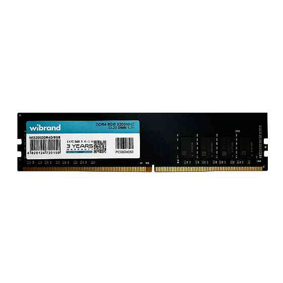DDR4 Wibrand 8GB 3200MHz CL22 DIMM (WI3200DDR4D/8GB) Київ