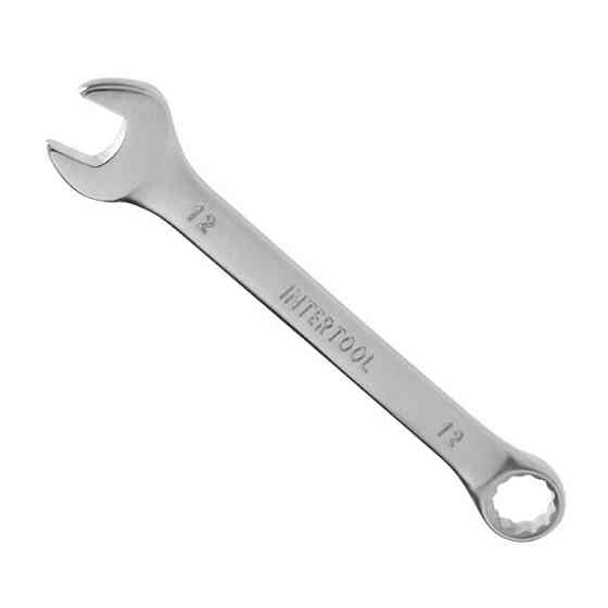 Ключ комбінований 12мм Cr-V INTERTOOL HT-1212 Киев