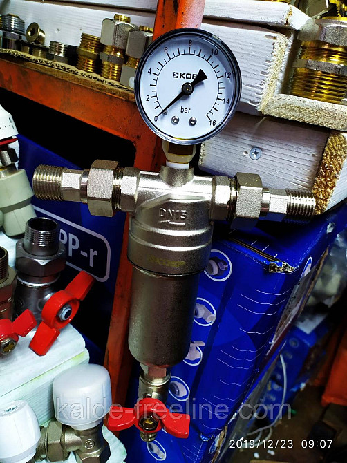 Самопромивний фільтр грубої очистки "Koer" 1/2" KR.1250 Харків - фото 5