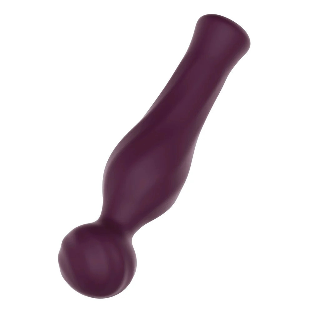 Вібратор-мікрофон Dream Toys Essentials Magic Wand зі стразами, бордовий, 16,5 см Sex Aura Київ - фото 6