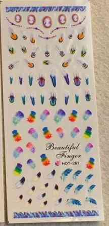 Наклейки для ногтей HOT-261 Киев