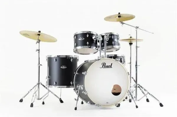 Ударная установка  Pearl Export Satin Shadow Black 22,10,12,16+14+hardware+sabian zestaw Киев - изображение 1