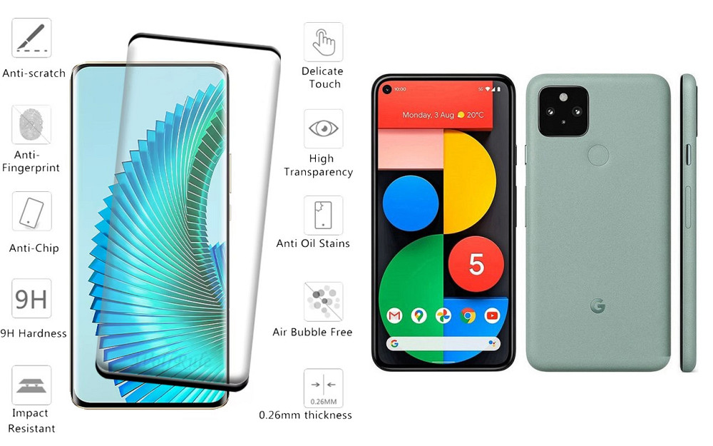 Защитное стекло HyperGlass Pro для Google Pixel 5, Pixel 5a, Pixel 5a XL – максимальная чувствительность и Киев - изображение 2