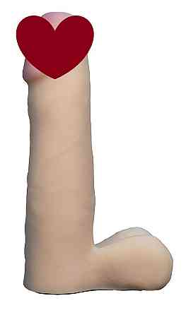 Насадка для страпона тілесна EGZO CIBERSKIN NSTR19 ( 16,5 см х 3,7 см ) Sex Aura Київ