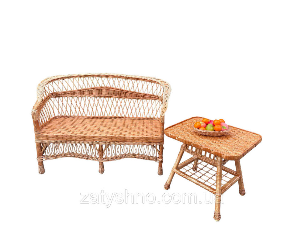 Диван плетений зі зручною спинкою Київ - фото 5