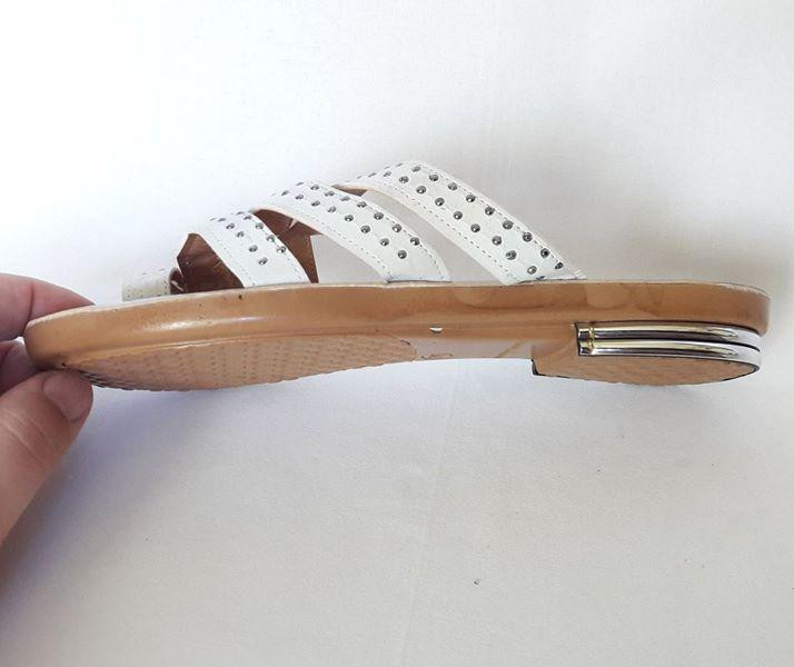 Женские Тапочки Шлёпанцы Сланцы Вьетнамки Белые (размеры: 36) Днепр - изображение 9