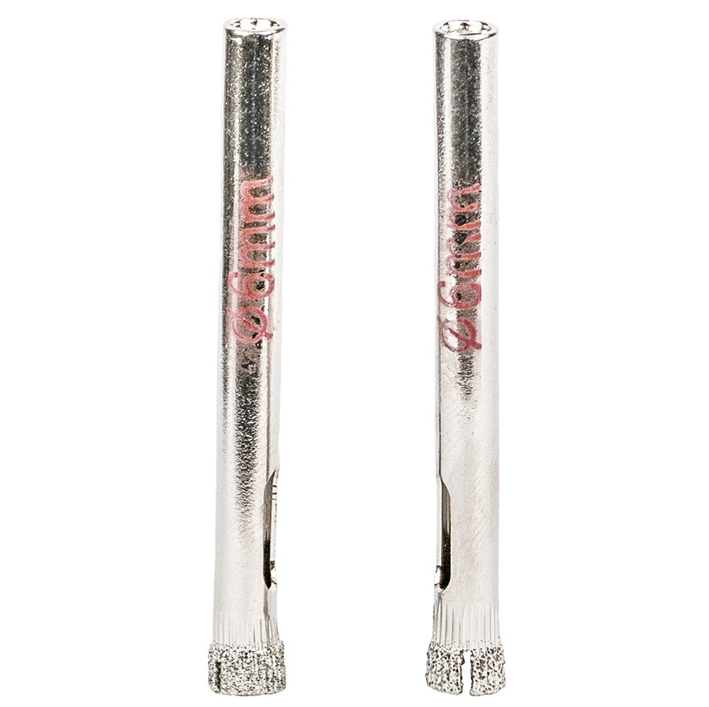 Коронки алмазные по керамике и стеклу Ø6мм (КРАТНО 2шт) SIGMA (1541061) Киев - изображение 2