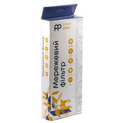 Мережевий фільтр живлення PowerPlant 7 м, 5 розеток, 3x1.5мм2, евростандарт (JY-1056/7) (PPSA10M70S5B) Вінниця