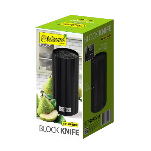 Підставка для ножів універсальна чорний MR-1437-BLACK Maestro Житомир - изображение 2