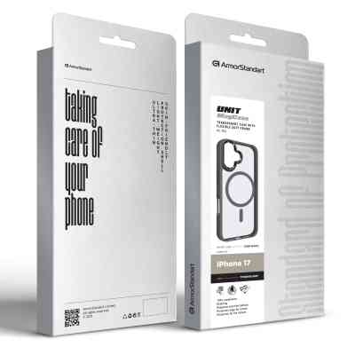 Чохол до мобільного телефона Armorstandart Unit MagCase Apple iPhone 17 Titanium Grey (ARM86285) Вінниця