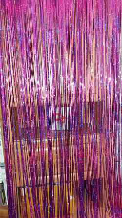 Фольгированные шторы для фотозоны с голограмой 2м на 1м малиновый Киев