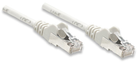 Патчкорд FTP Cat.5e ( 2.0м сірий), Intellinet, Біметал, ССА Винница - изображение 2