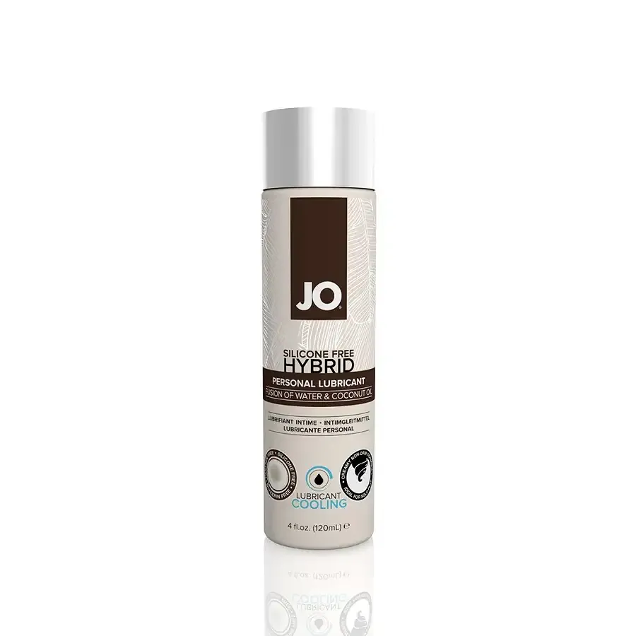 Лубрикант з кокосовою олією System JO SILICONE FREE HYBRID — COOLING 120 мл Львів - фото 1