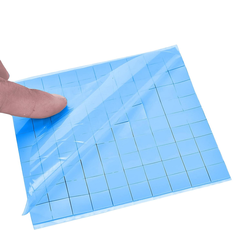 Силіконова термопрокладка 15x15 мм, набір 10 шт Київ - фото 3