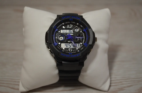 Дитячий спортивний наручний годинник Skmei 1060 s-shock Синій Київ