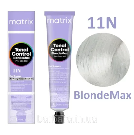 Краска для волос Matrix Tonal Control Blonde Max Pre-Bonded Gel Toner 11N (ультра світлий блонд нейтральний) Київ - фото 1