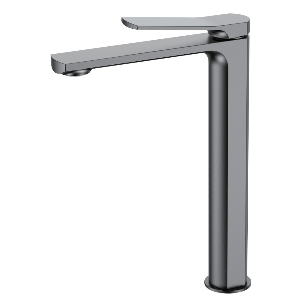 Смеситель для раковины высокий Volle SOLO pistola gris графит 1510.011305 Киев - изображение 1