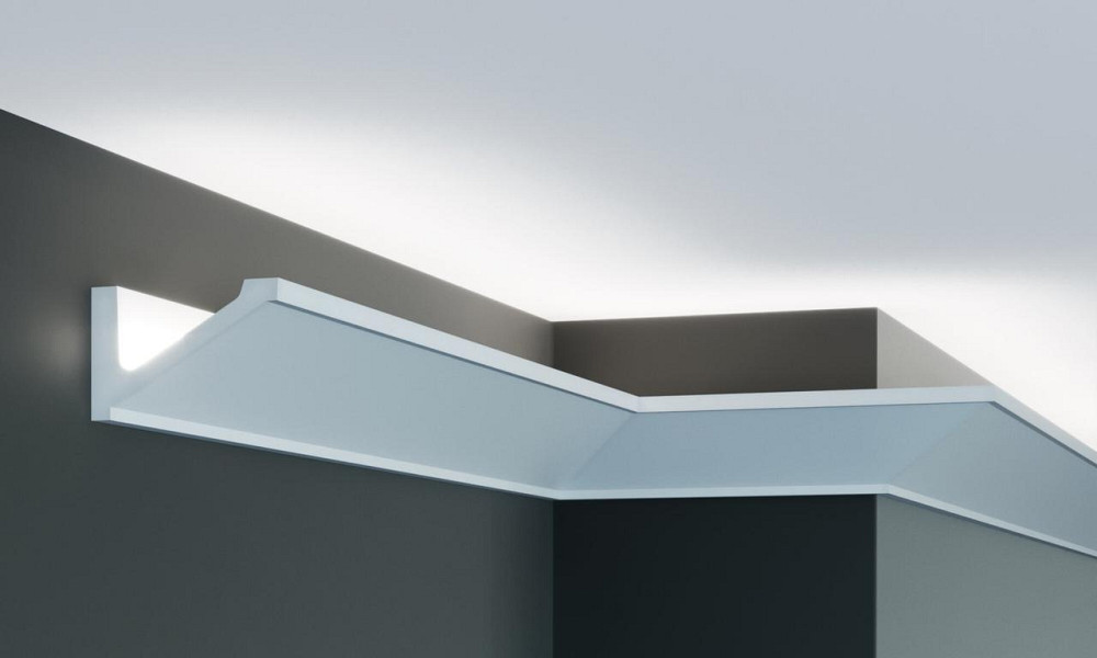 Карниз полиуретановый гладкий Gaudi Decor P 881 Днепр - изображение 5