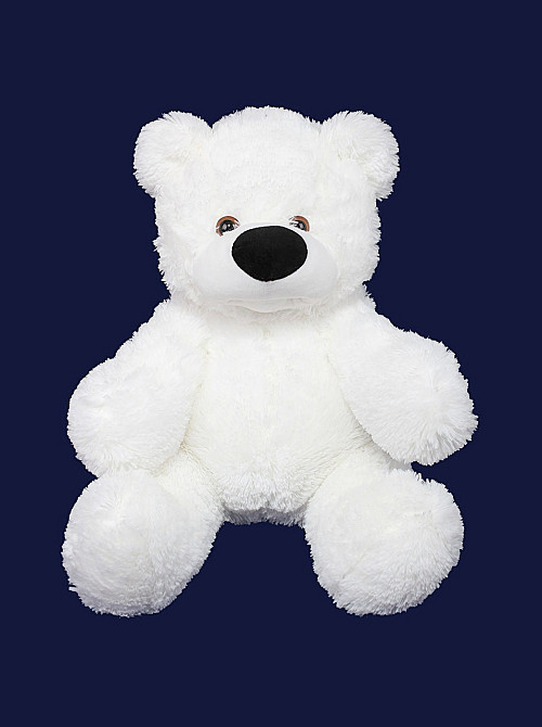 Мягкая игрушка мишка Алина Бублик 70 см белый Киев - изображение 6