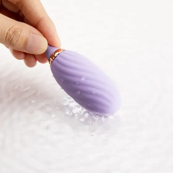 Вакуумний кліторальний стимулятор Otouch Louis Vibrate Purple з віброяйцем, у кейсі Львів