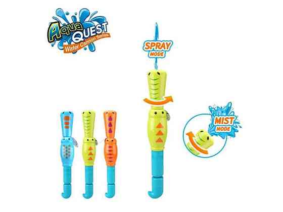 Водна зброя 55,5x26,7x26,7см Крокодил 2в1 55,2см Aqua Quest ТМ AQUA QUEST Київ